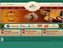 Tablet Screenshot of ladolce.com.ar